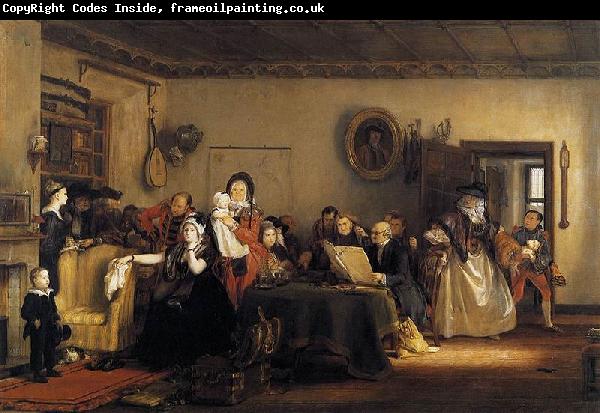 Sir David Wilkie Reading the Will
